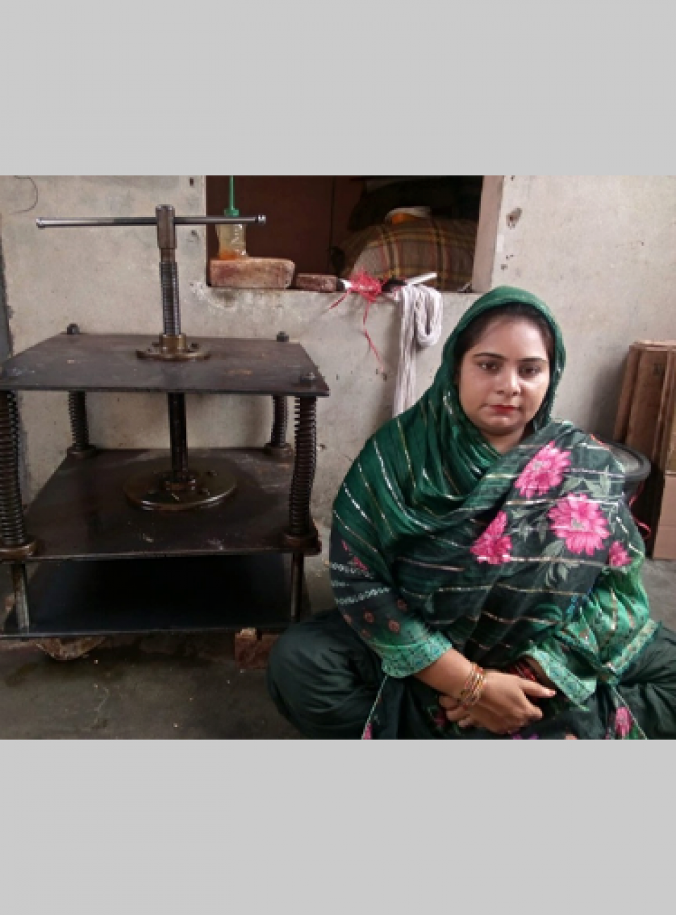 Nasreen - borrower shield box