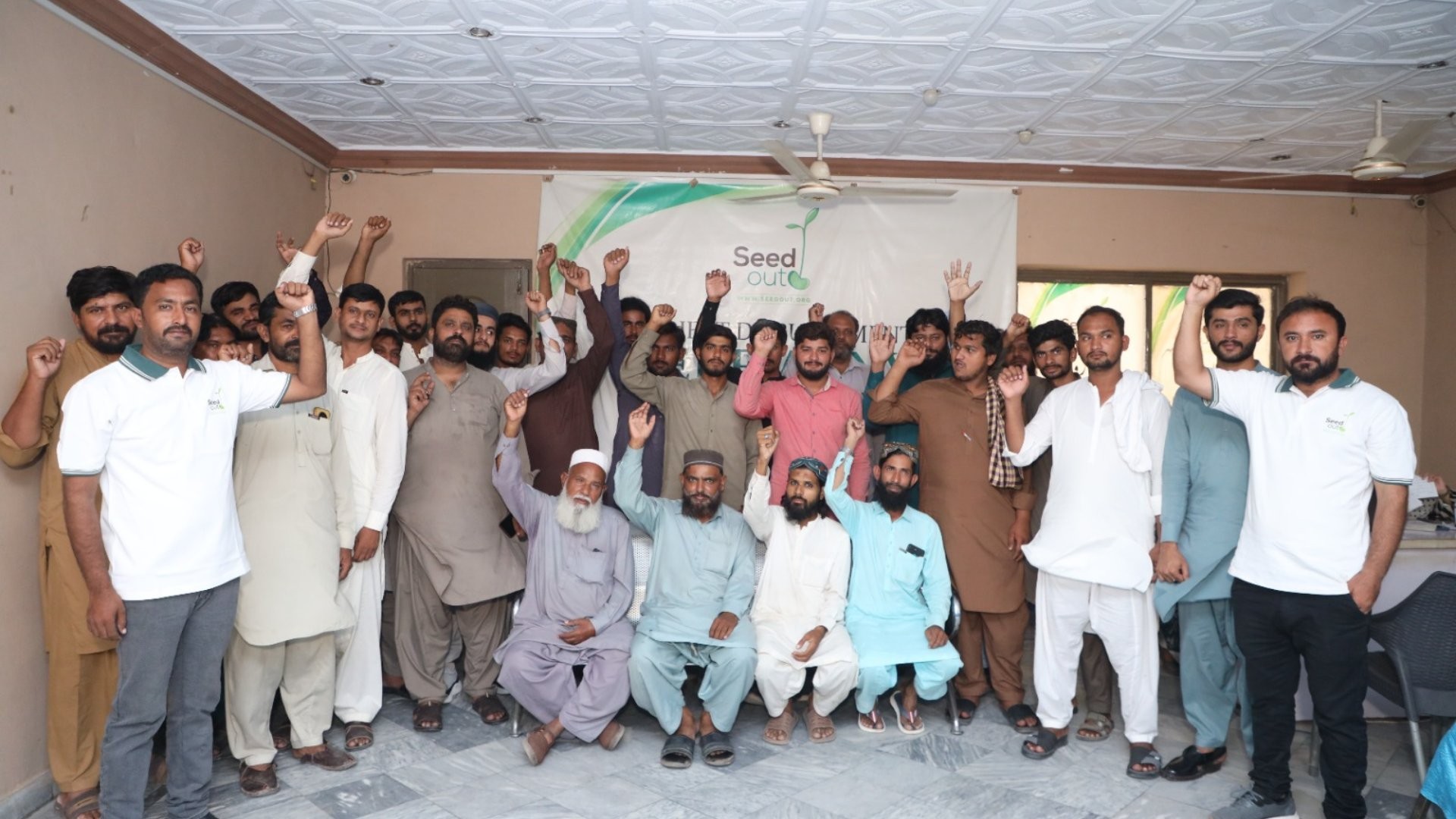 Seed Out 275th Disbursement ceremony