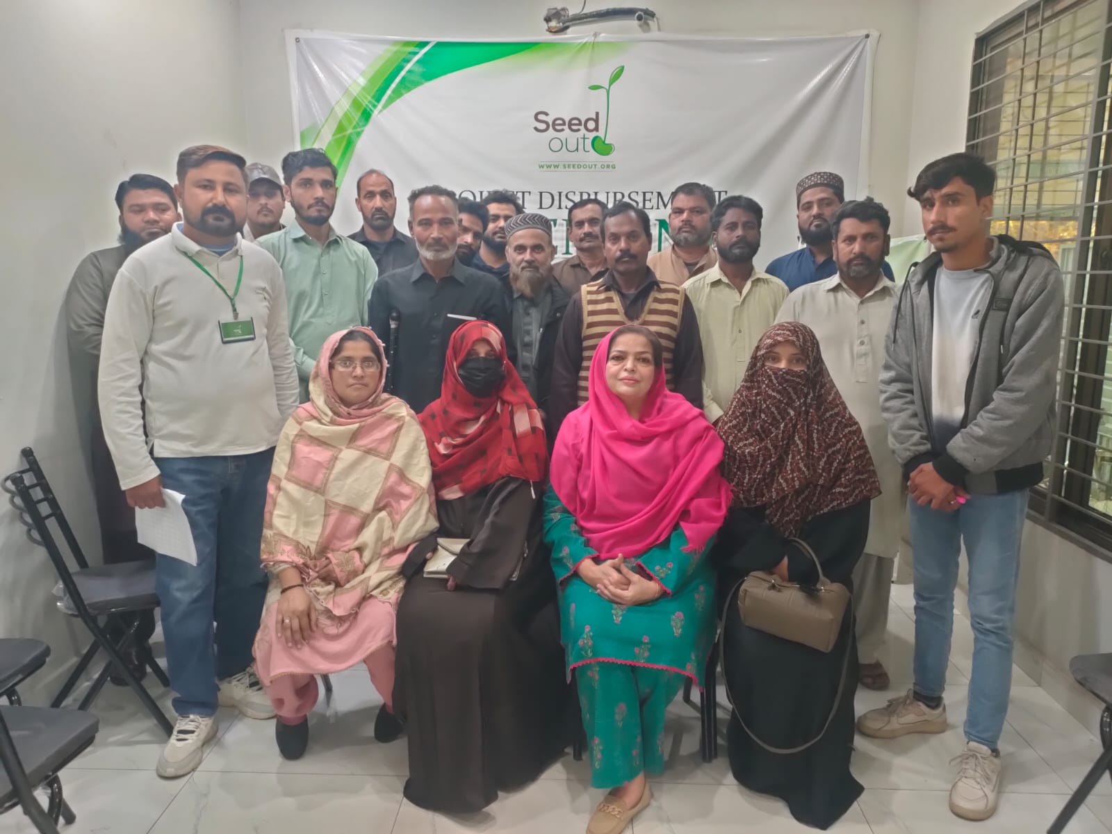 Seed Out 245th Disbursement ceremony