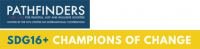 16+ Champion of change - Path finder logo